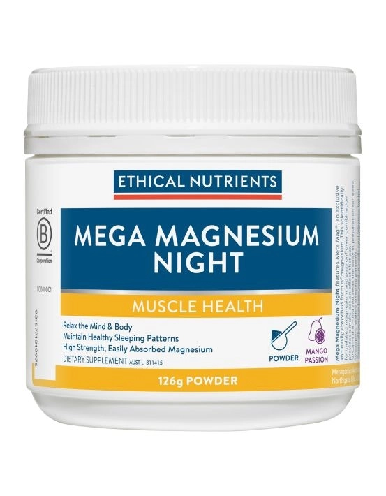 Ethical Nutrients Mega Magnesium Night 126g