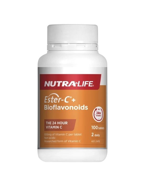 Nutra-Life Ester-C + Bioflavonoids 100 Tablets