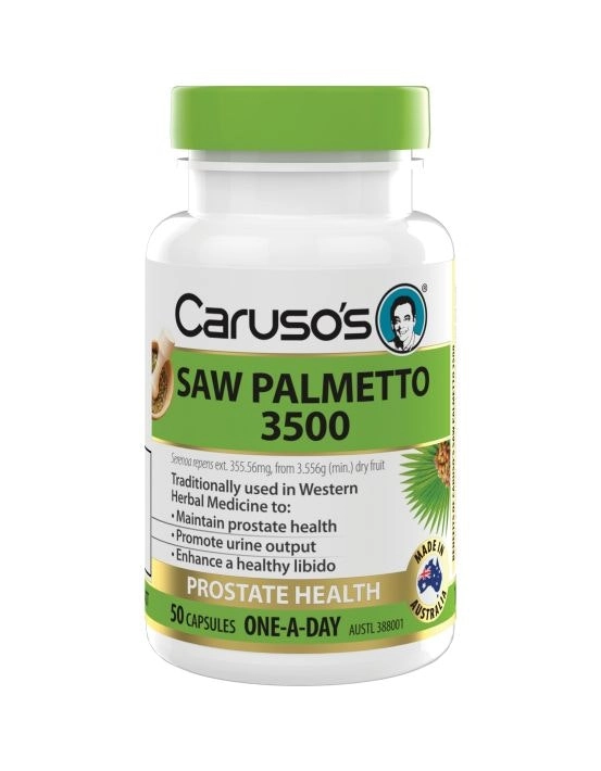 Caruso's Natural Health Saw Palmetto 50 Capsules