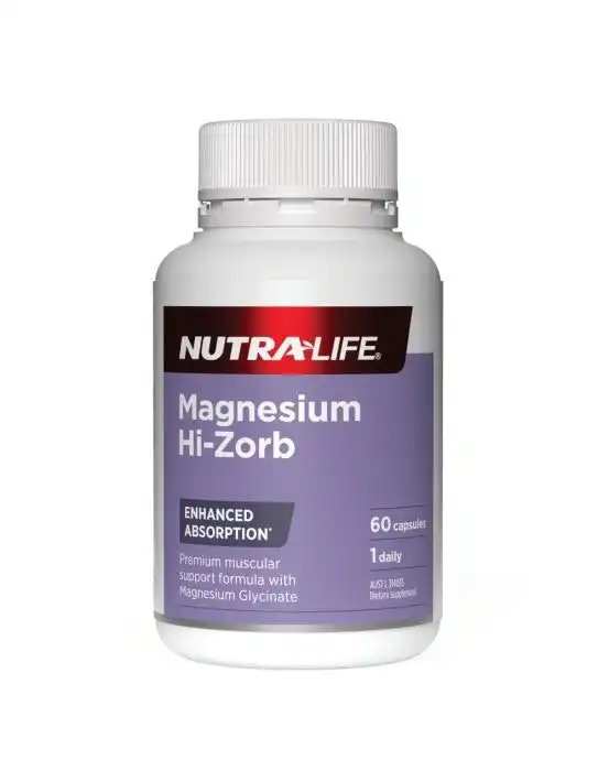 Nutra-Life Magnesium Hi-Zorb 60 Capsules