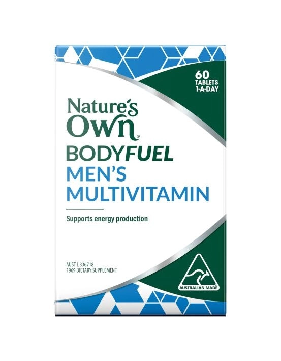 Nature's Own Bodyfuel Mens Multivitamin 60 Tablets