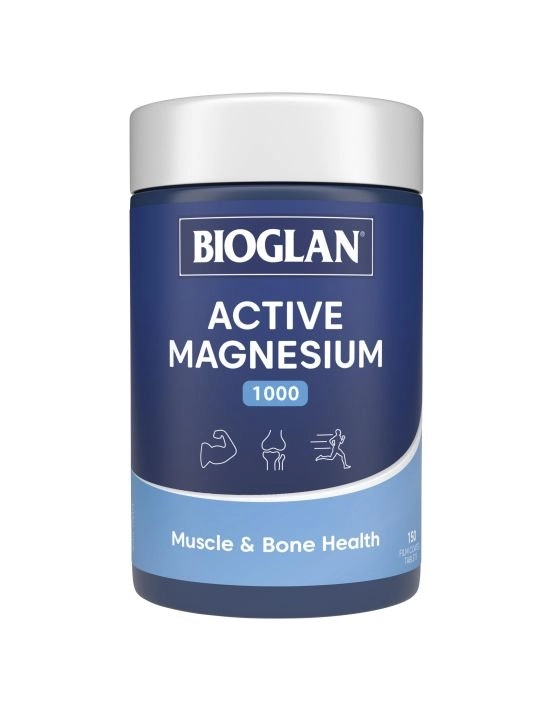 Bioglan Active Magnesium 1000mg 150 Tablets