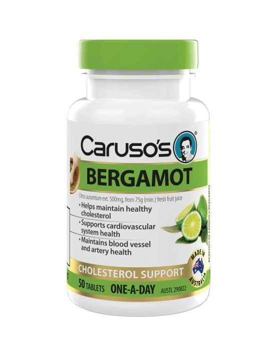 Caruso's Natural Health Bergamot 50 Tablets