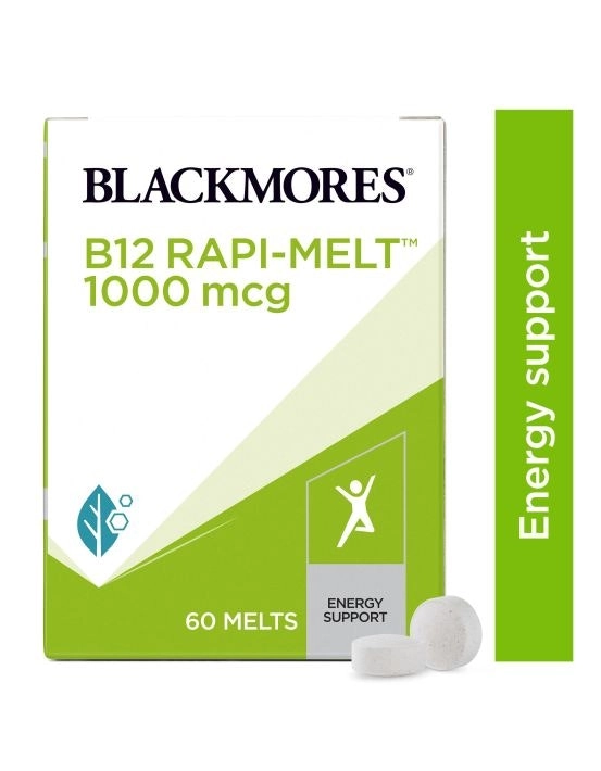 Blackmores B12 Rapi Melt 1000mcg 60 Melts