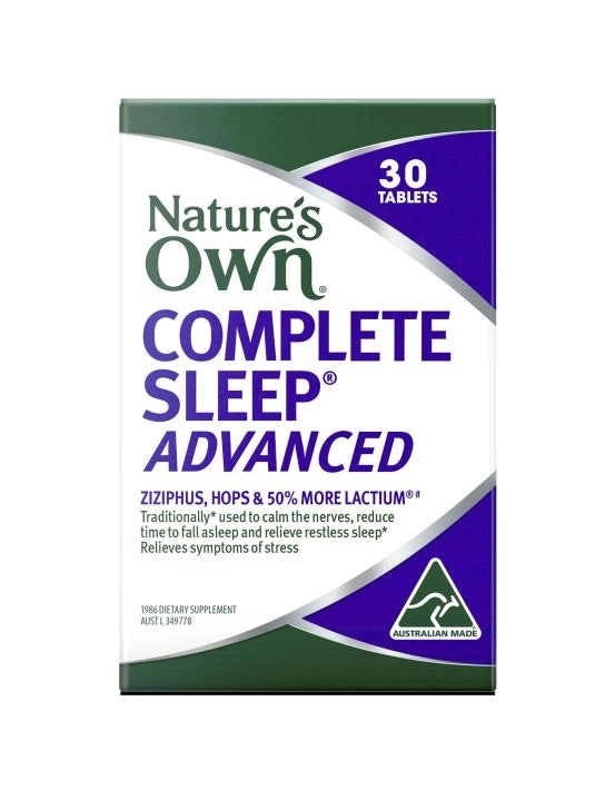 Nature's Own Complete Sleep Advanced 30 Tablets