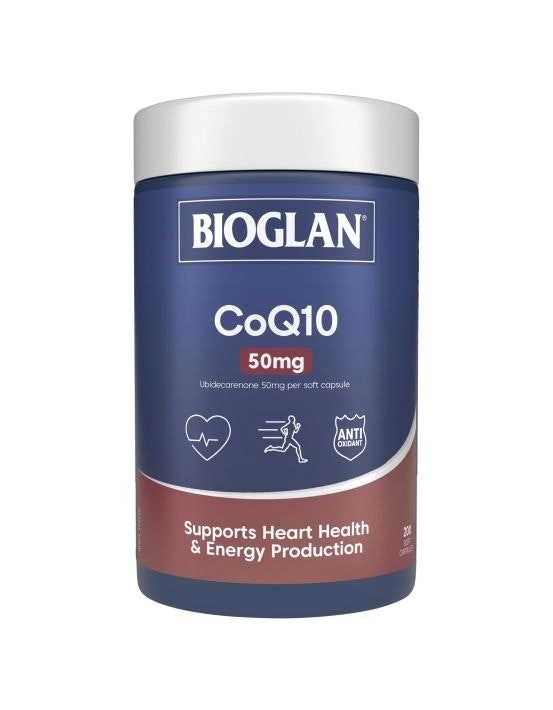 Bioglan CoQ10 50mg 200 Capsules