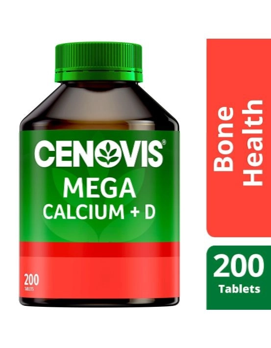 Cenovis Mega Calcium + D Value Pack 200 Tablets