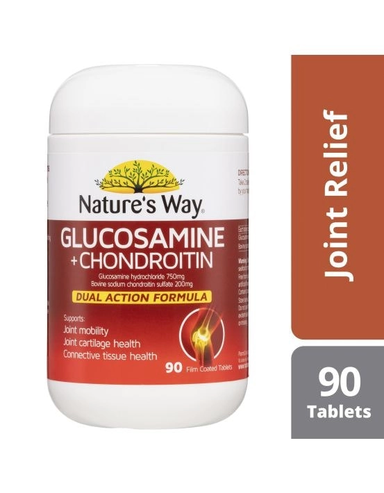 Nature's Way Glucosamine Plus Chondroitin 90 Tablets