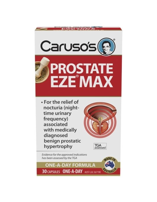 Caruso's Natural Health Prostate Eze Max 30 Capsules