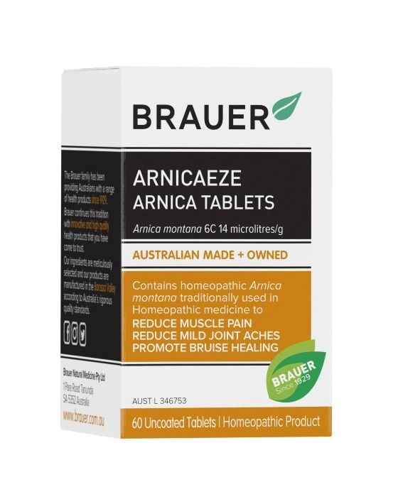 Brauer Arnicaeze Arnica 60 tablets