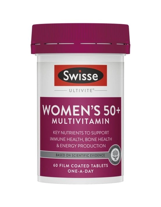 Swisse Ultivite Women's 50 + Multivitamin 60 Tablets