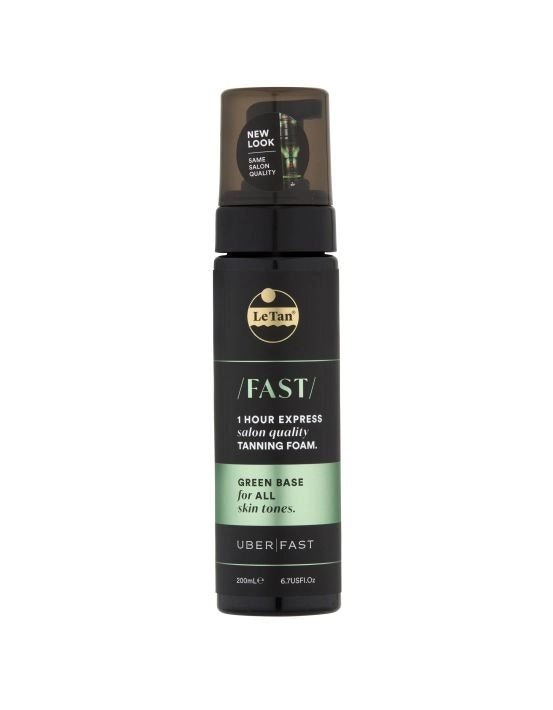 Le Tan Uber Fast Self Tanning Foam Green Base 200mL