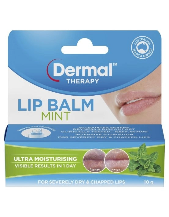 Dermal Therapy Lip Balm Mint 10g