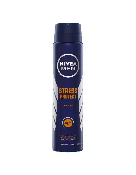 Nivea Deodorant Aerosol Men Stress Protect 250mL