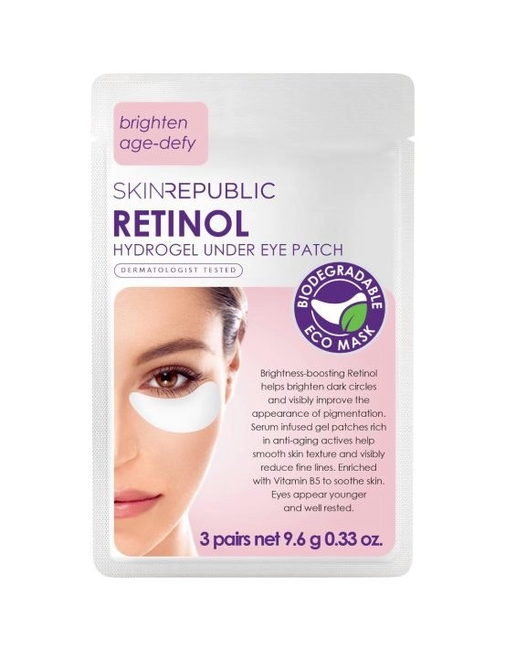 Skin Republic Retinol Hydrogel Under Eye Patches 3 Pairs