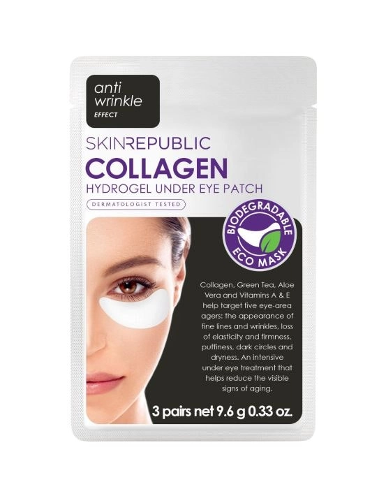 Skin Republic Collagen Hydrogel Under Eye Patch 3 Pairs