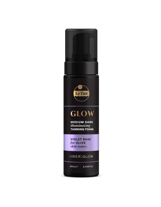 Le Tan Uber Glow Self Tanning Foam Violet Base 200mL