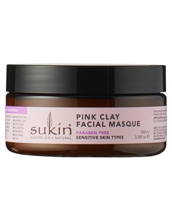 Sukin Sensitive Pink Clay Masque 100mL