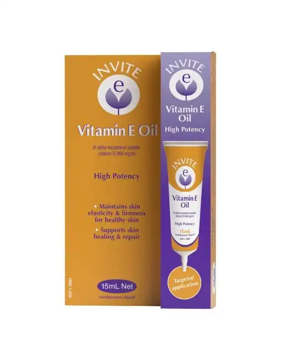 Invite E Vitamin E Oil 15mL