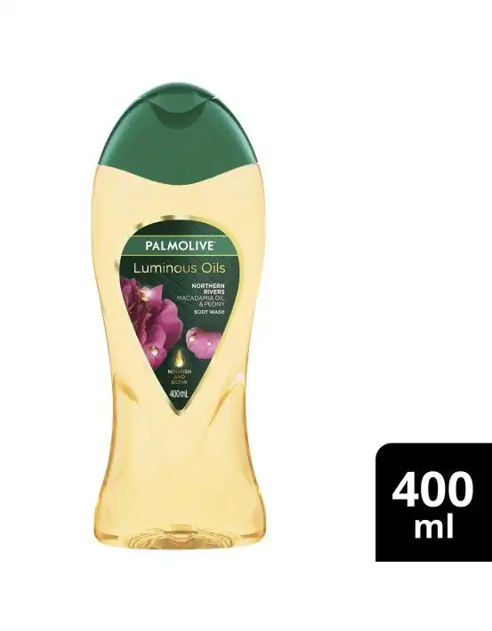 Palmolive Luminous Oils Macadamia Oil & Peony Invigorating Shower Gel 400mL