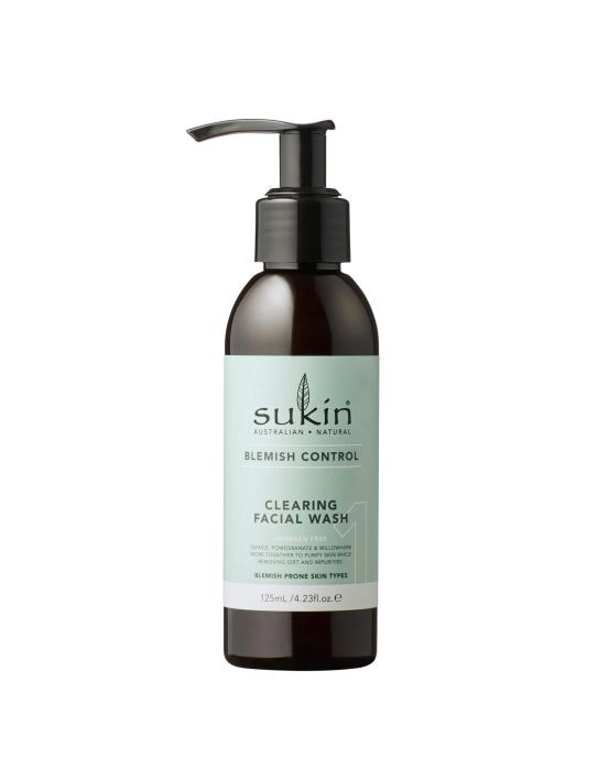 Sukin Blemish Control Clearing Facial Wash 125mL