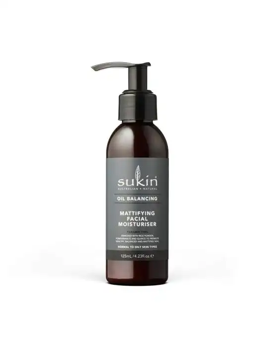 Sukin Oil Balancing Mattifying Facial Moisturiser 125mL