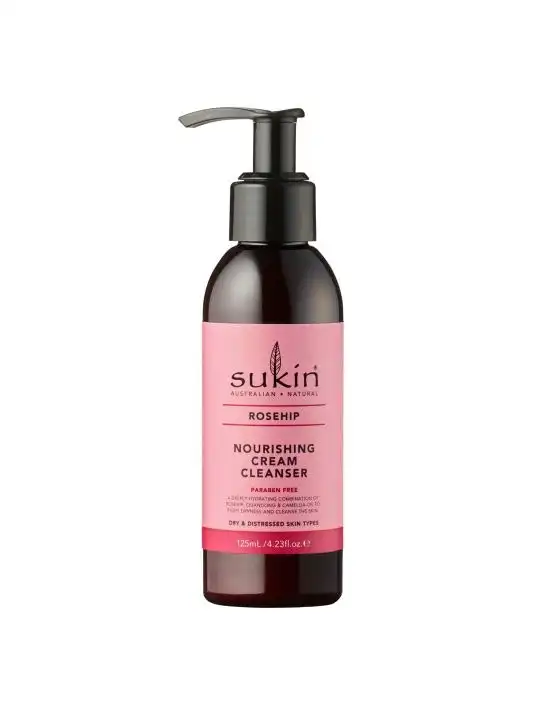 Sukin Rosehip Nourishing Cream Cleanser 125mL