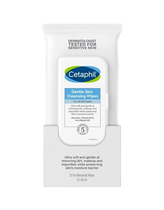 Cetaphil Gentle Skin 25 Cleansing Cloths