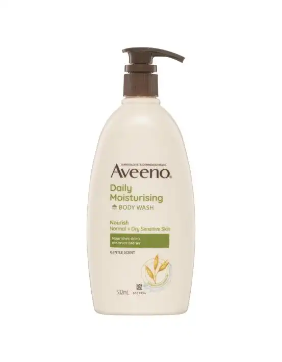 Aveeno Daily Moisturising Lightly Fragranced Body Wash 532mL