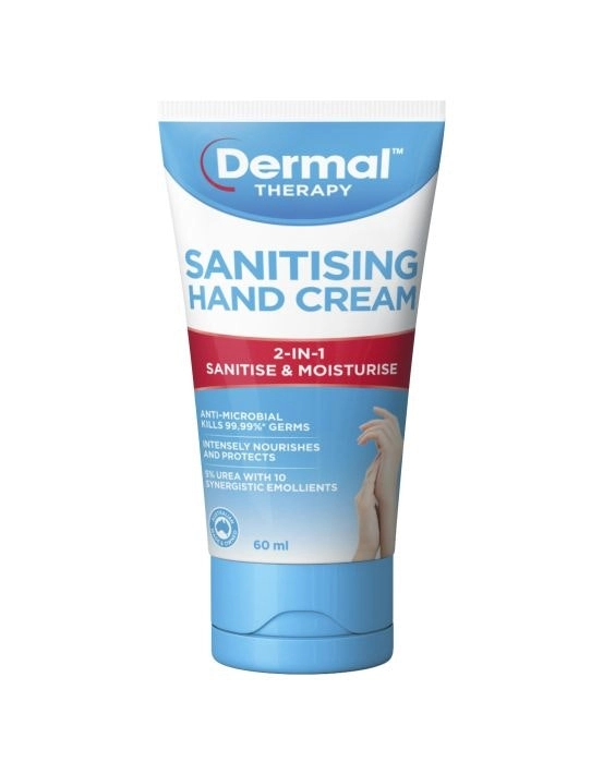 Dermal Therapy Sanitising Hand Cream 60mL