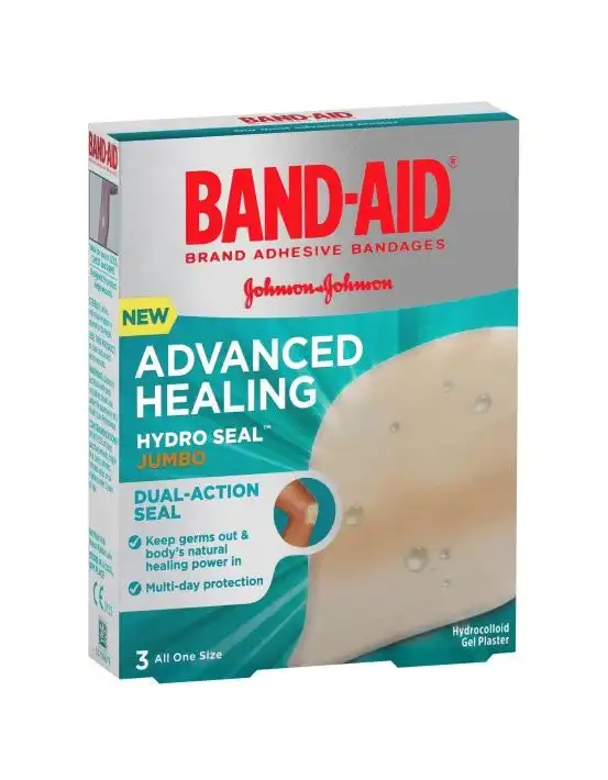 BAND-AID Advanced Healing Hydro Seal Jumbo 3 Pack