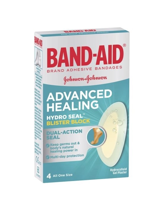 BAND-AID Advanced Healing Hydro Seal Blister Block 4 Pack