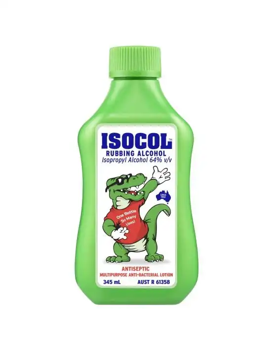 Isocol Rubbing Alcohol Antiseptic 345mL