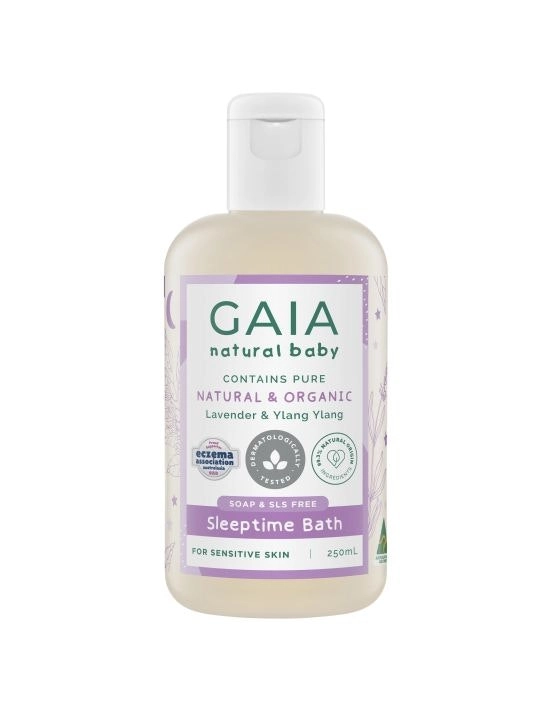 Gaia Natural Baby Sleeptime Bath Wash 250mL