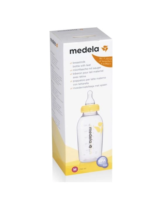 Medela Breastmilk Bottle 250ml with Medium Teat