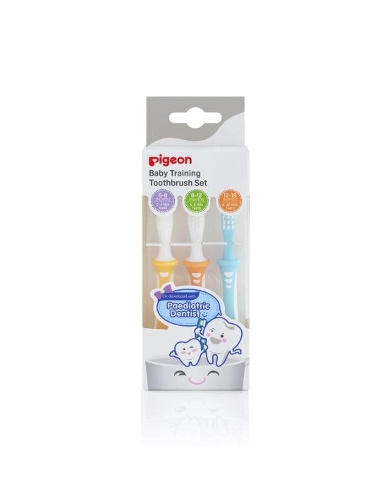 PIGEON Training Toothbrush Set 3 Pack