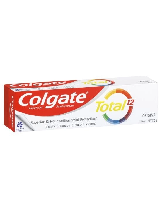 Colgate Total Original Antibacterial Fluoride Toothpaste 115g