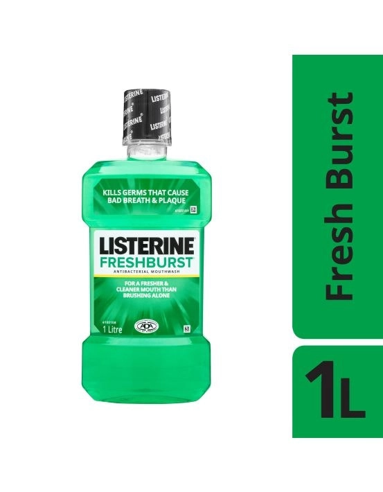 Listerine Mouthwash Fresh Burst 1L