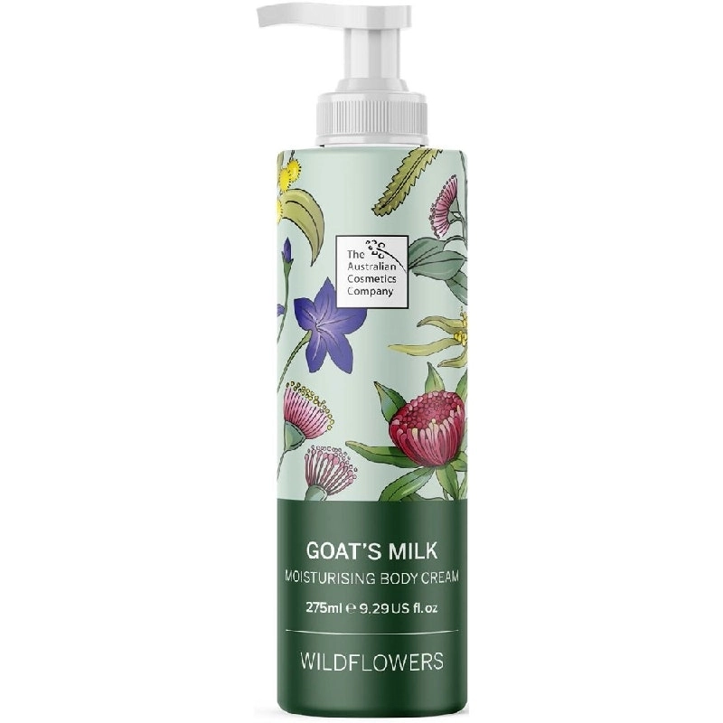 The Australian Cosmetics Company Moisturising Body Cream Wild Flowers 275ml