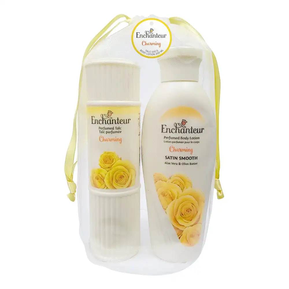 Enchanteur Perfumed Talc Body Powder Charming Desire Alluring