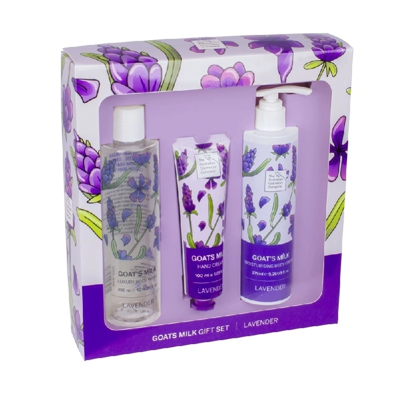 The Australian Cosmetics Company Goats Milk Lavender Trio Set