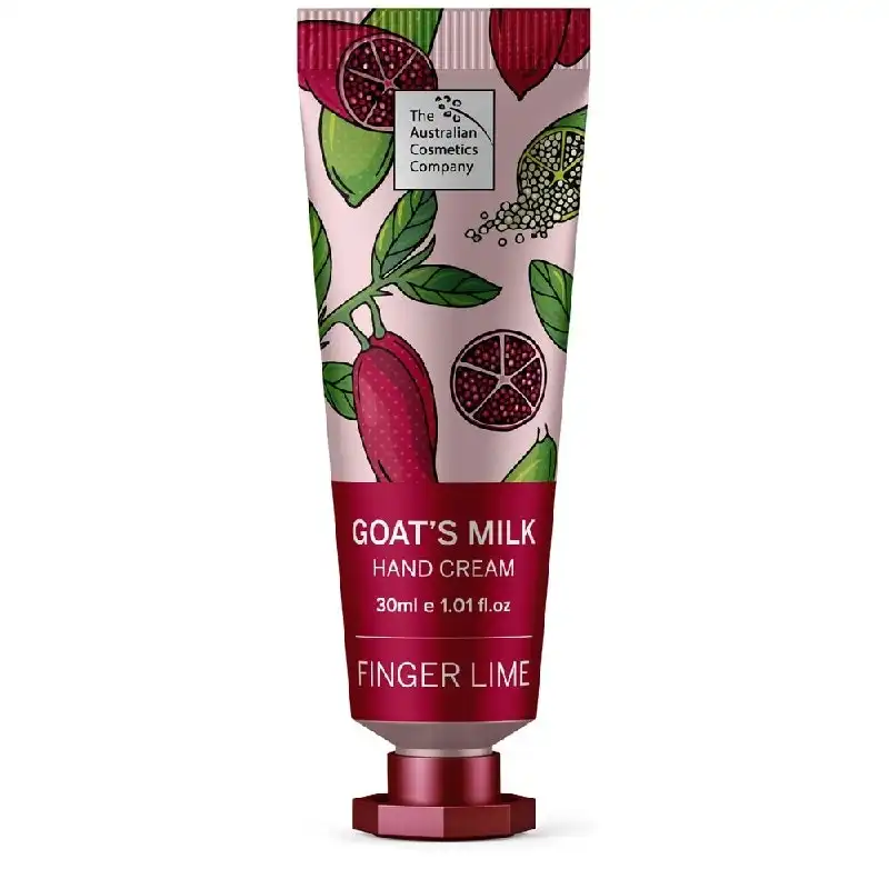 The Australian Cosmetics Company Goats Milk Hand Cream Finger Lime 30ml