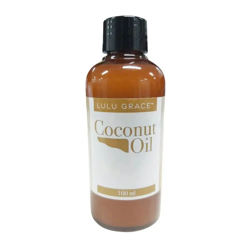 Lulu Grace Liquid Coconut Oil Skin Hair Care 100ml