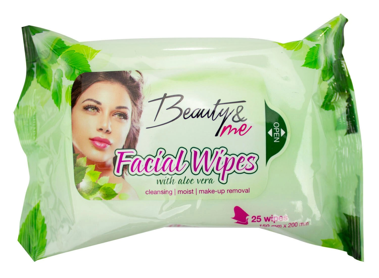 Beauty & Me Facial Wipes with Aloe Vera