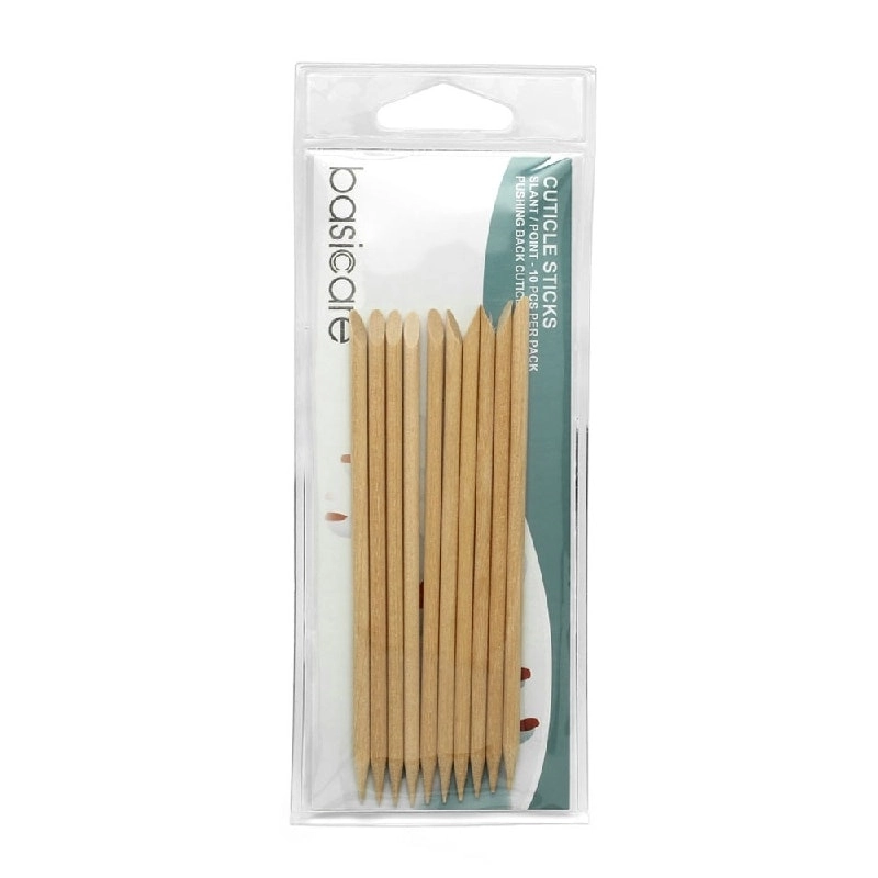 Basicare Cuticle Sticks 10pack 115mm