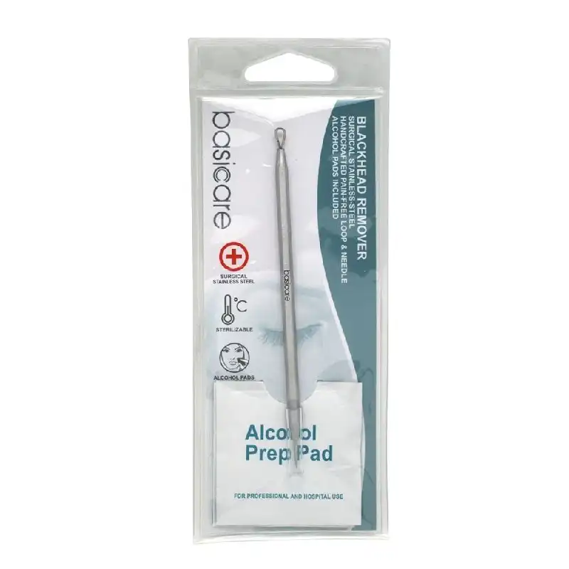 Basicare Blackhead Remover With Alcohol Prepad