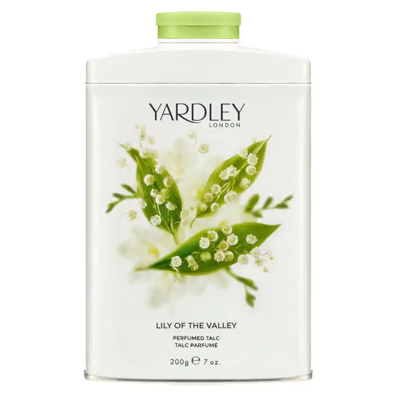 Yardley Lily of the Valley Perfumed Talc 200g