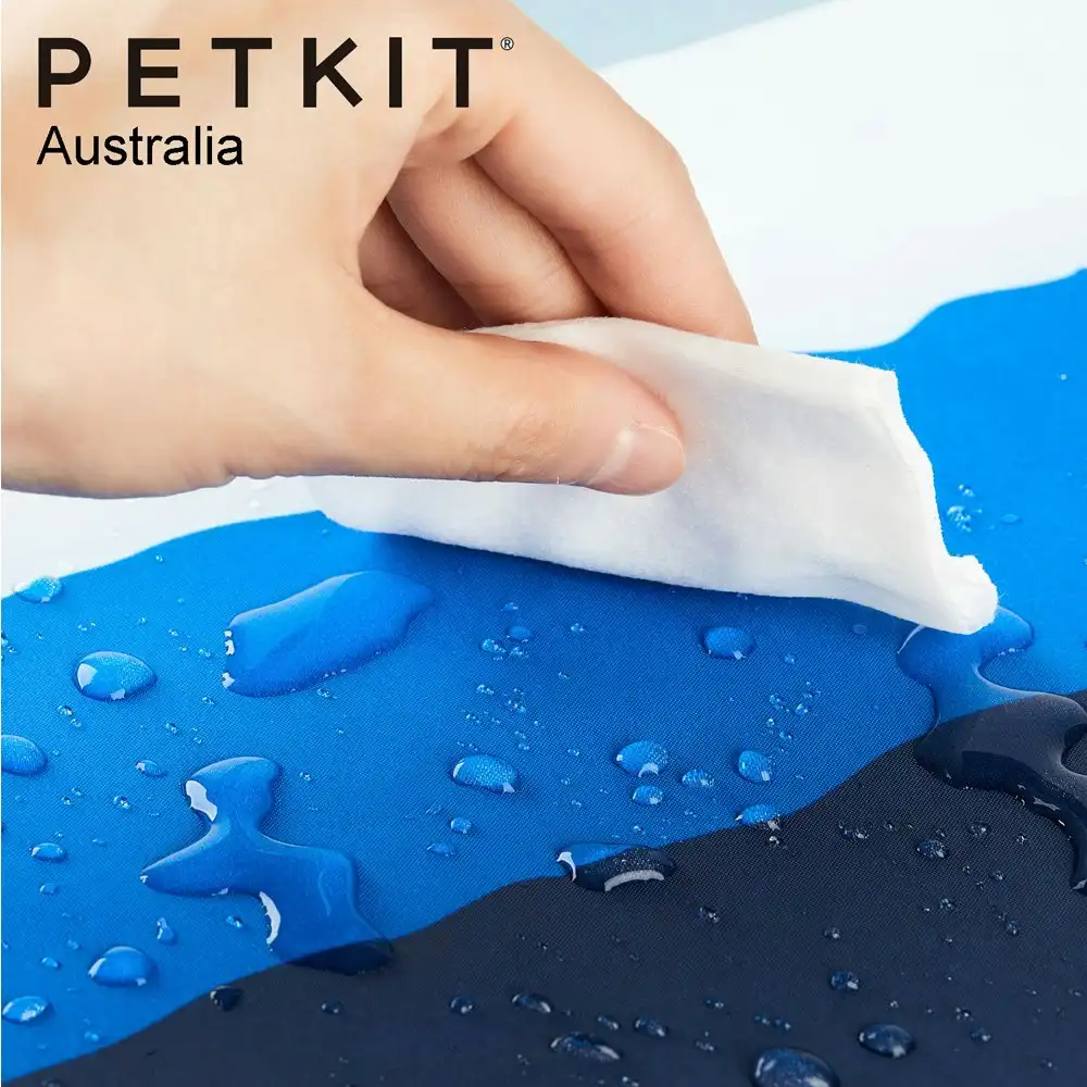 Petkit 44cm BL Four Seasons Memory Foam/Linen Dog/Cat/Pet Cooling Mat for Pura X