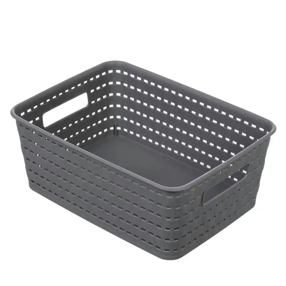 Boxsweden Woven Basket 27cm Home Office Storage Organiser Containers Assorted