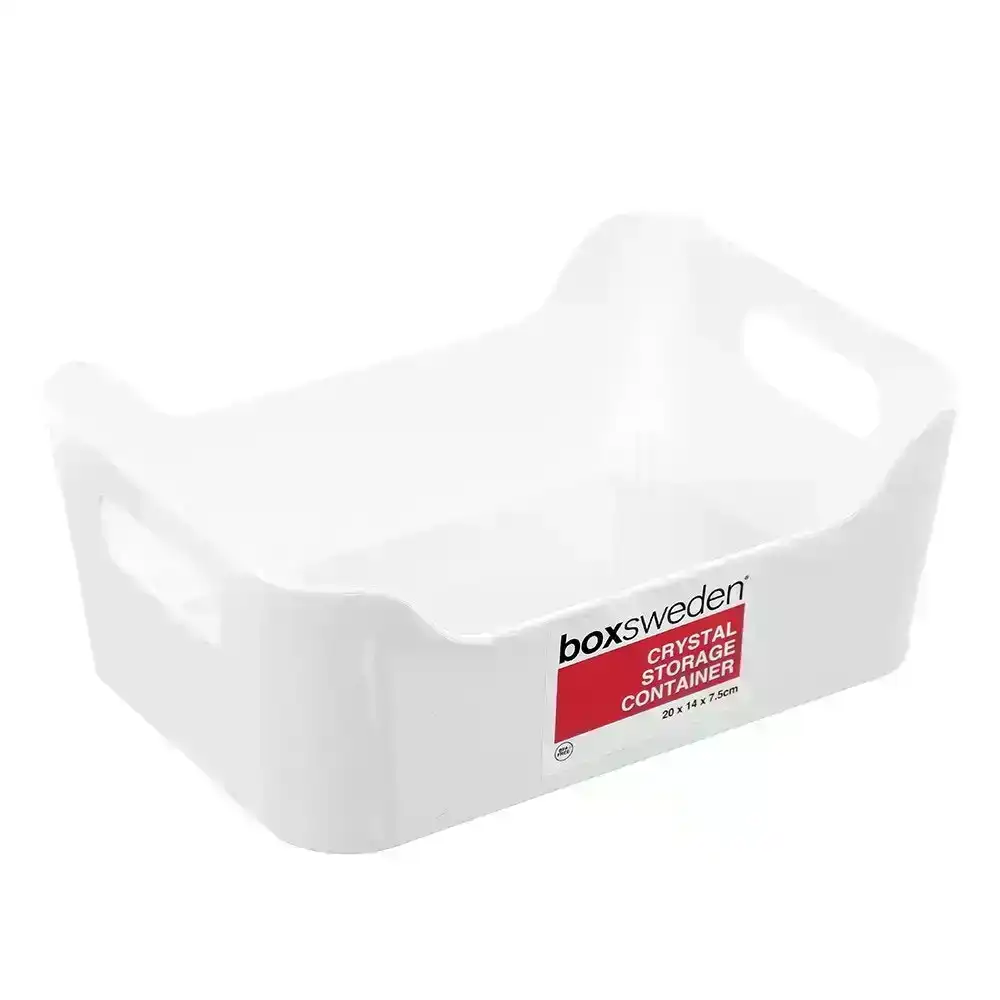 Boxsweden 18.5x13.5cm Crystal Storage Container Small - Clear